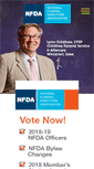 Mobile Screenshot of nfda.org